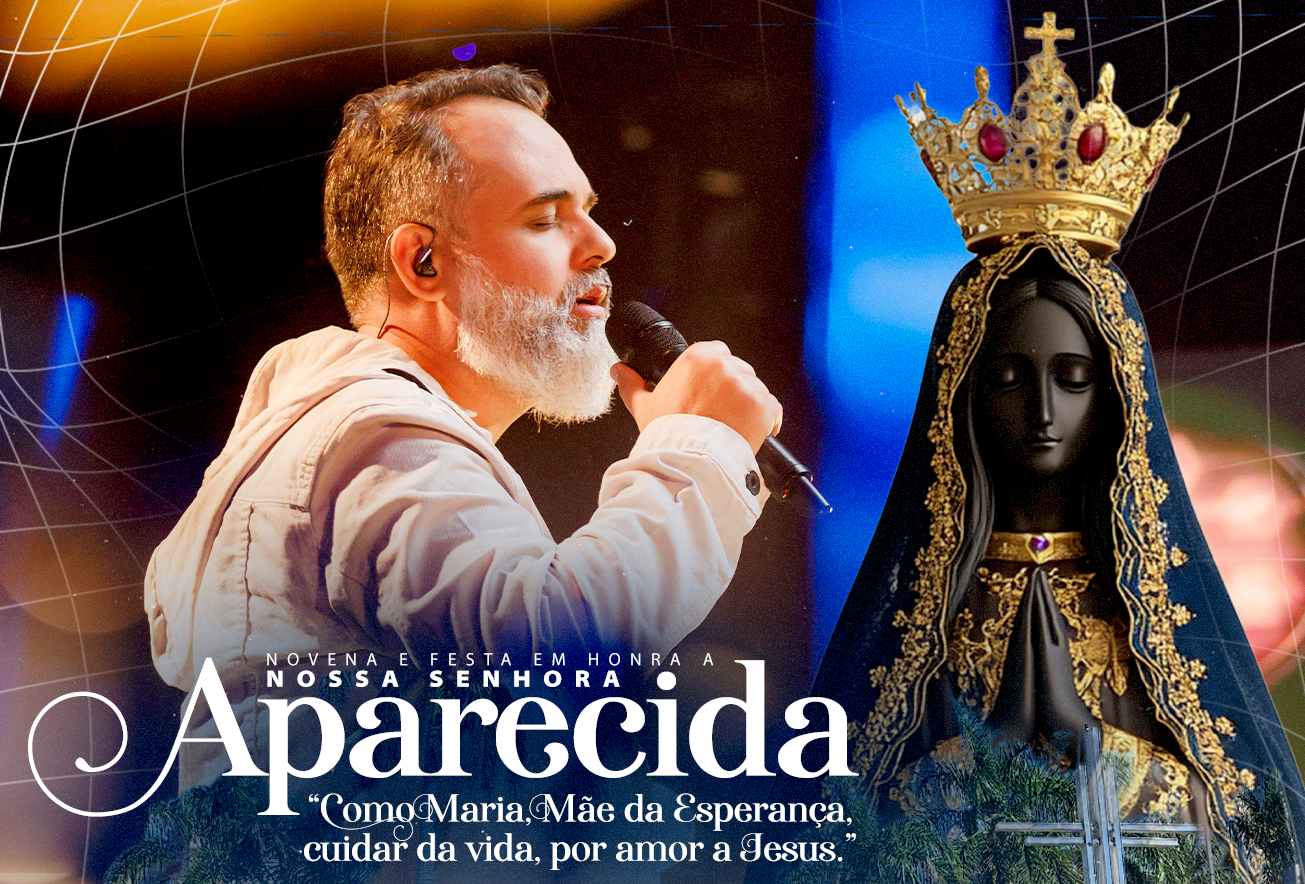 Banner Novena e Festa Nossa Senhora Aparecida